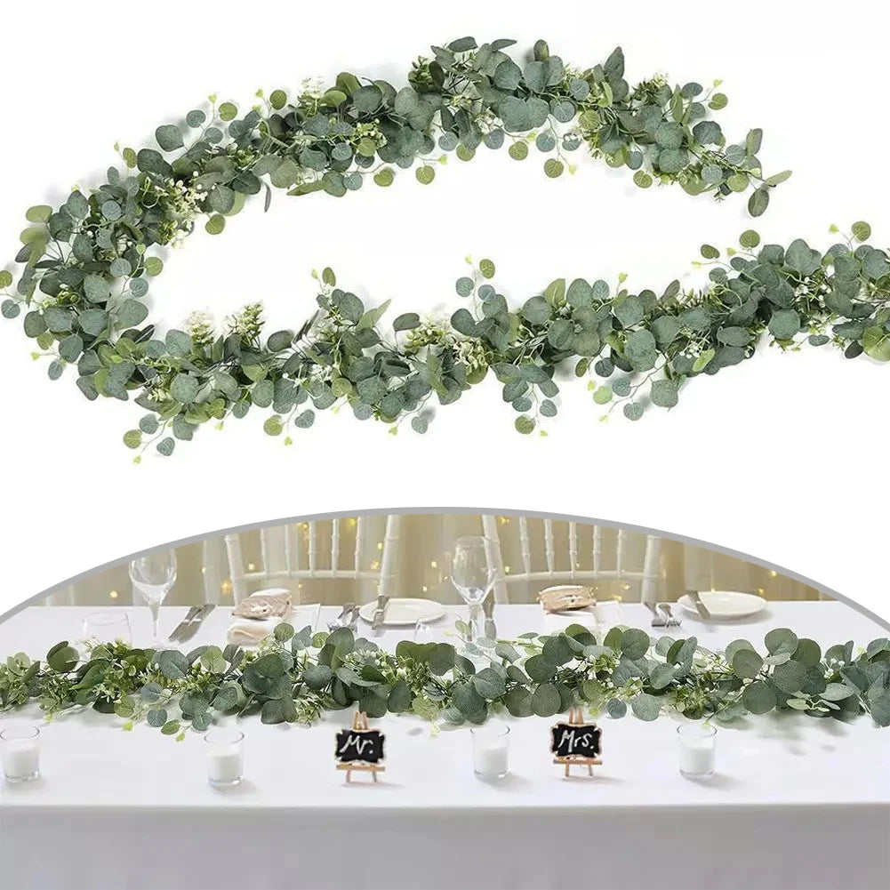 Artificial Eucalyptus Garland