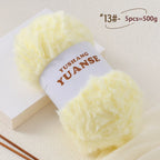 Faux Fur Yarn for Knitting