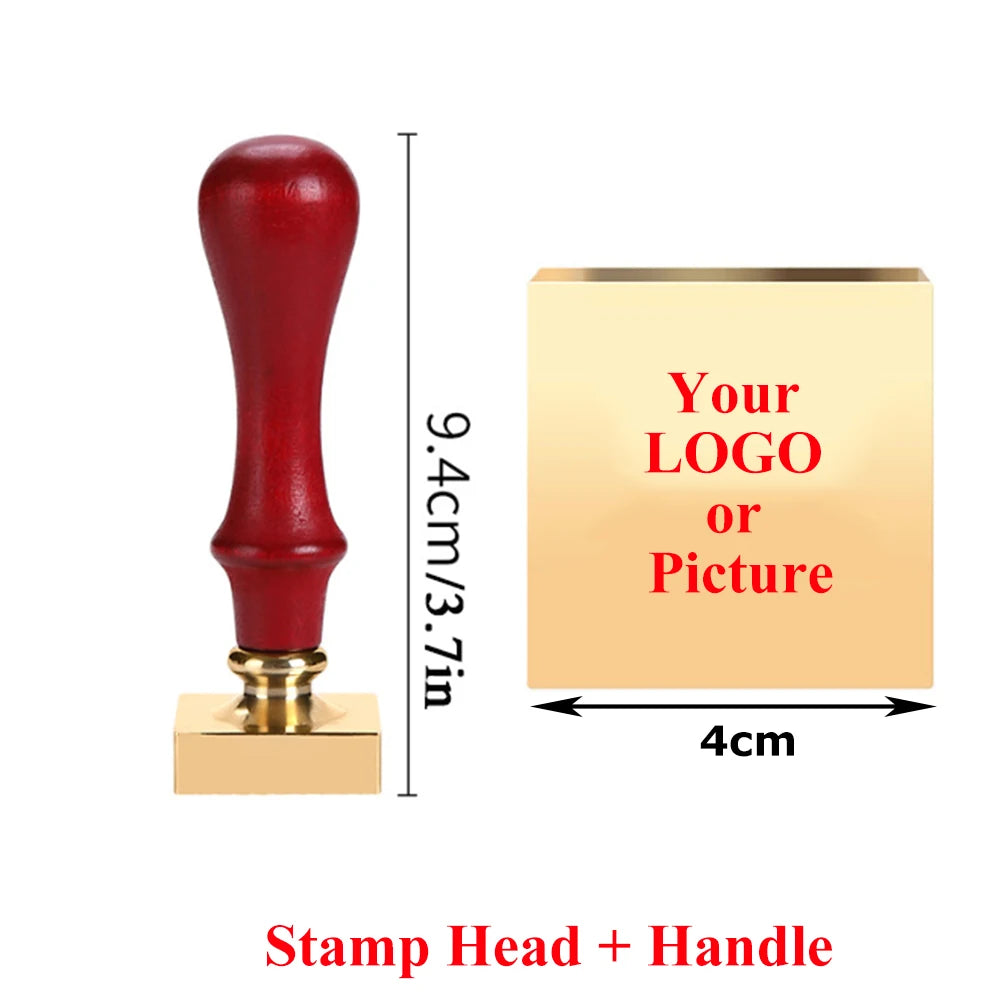 Custom Pottery Stamp for Clay Logo Design Personalized Customized Stamp