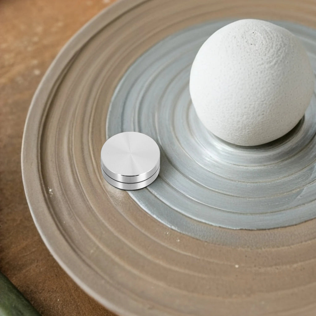 Ceramic Pottery Turntable for Sculpting Clay Aluminum Rotating Base Platform