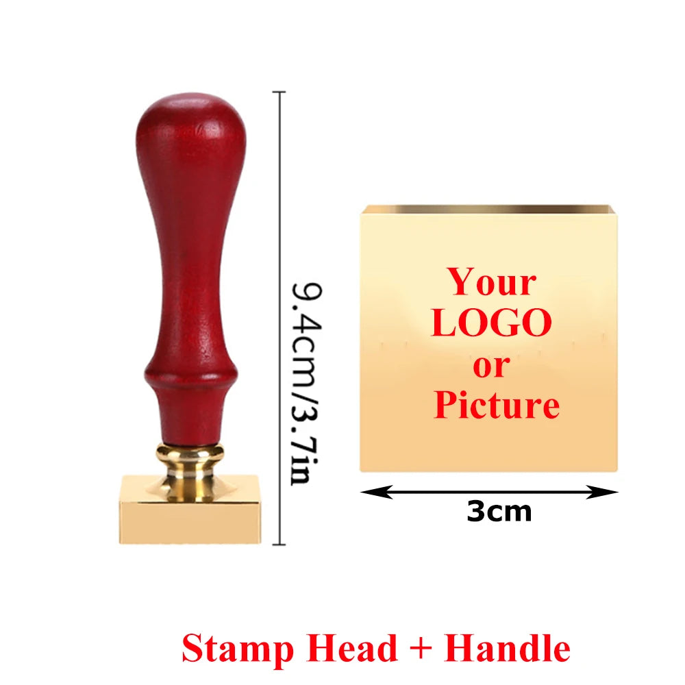Custom Pottery Stamp for Clay Logo Design Personalized Customized Stamp