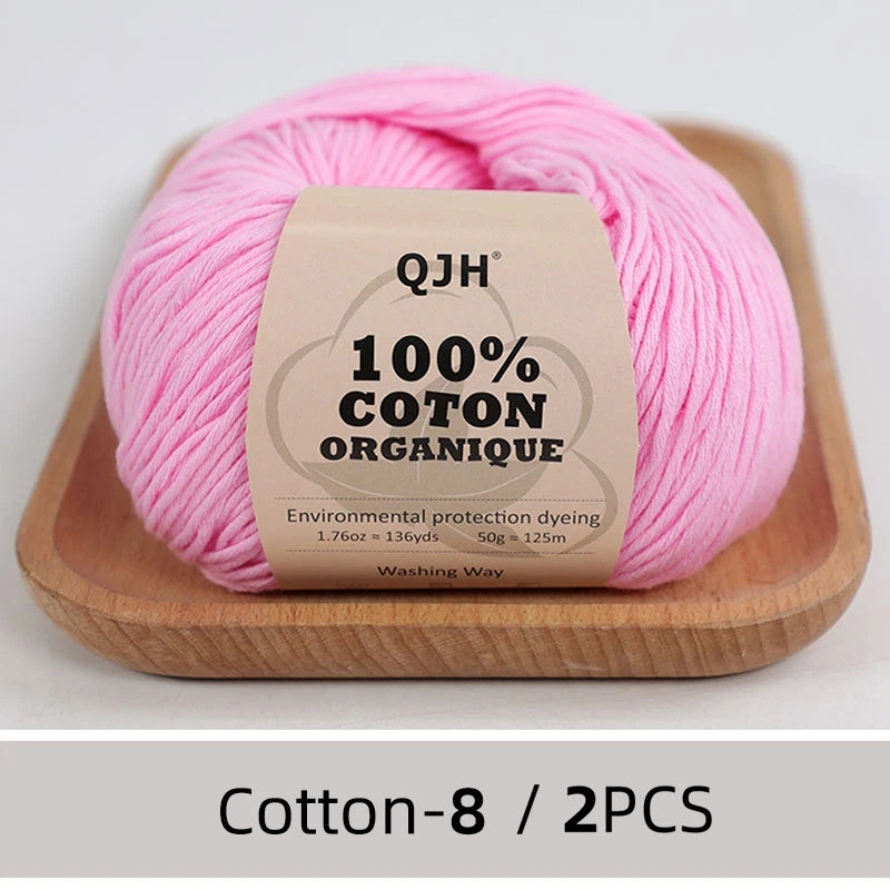 100% Organic Cotton Yarn