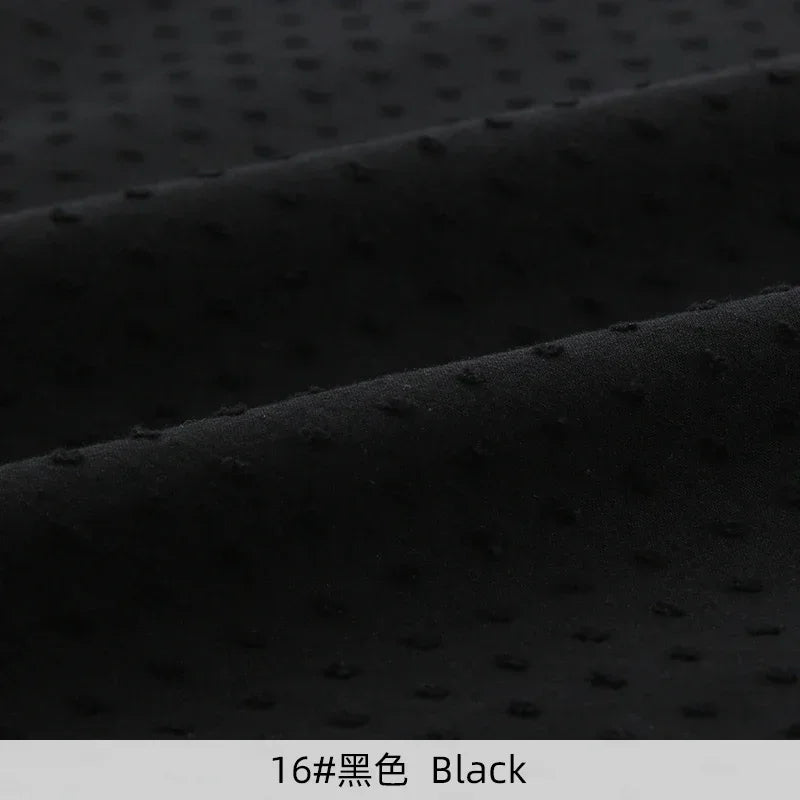 100% Cotton Jacquard Dot Swiss Woven Fabric