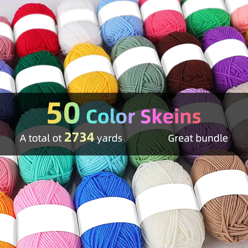 50Pcs Handmade Yarn