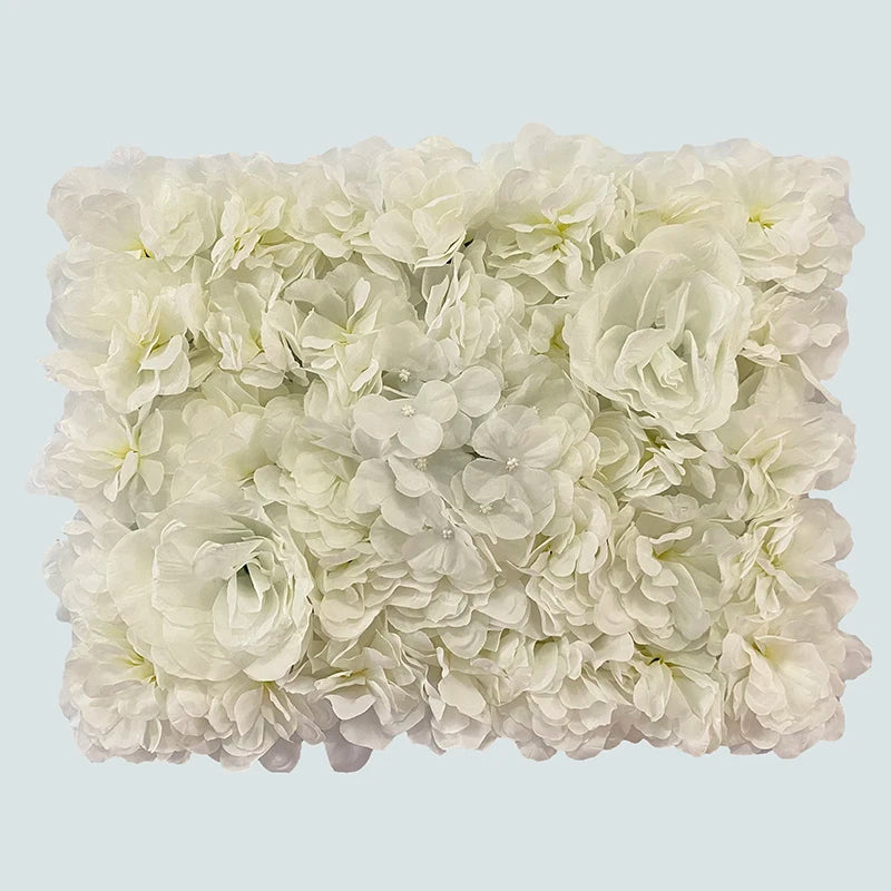 Artificial Flower Wall Panels Backdrop
