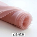 0.45/1/3/5m Organza Fabric