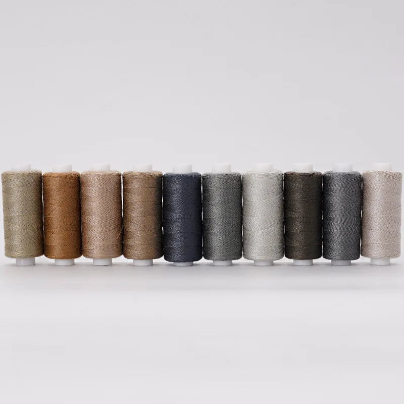 10 Rolls / Set Polyester 402 Sewing Thread