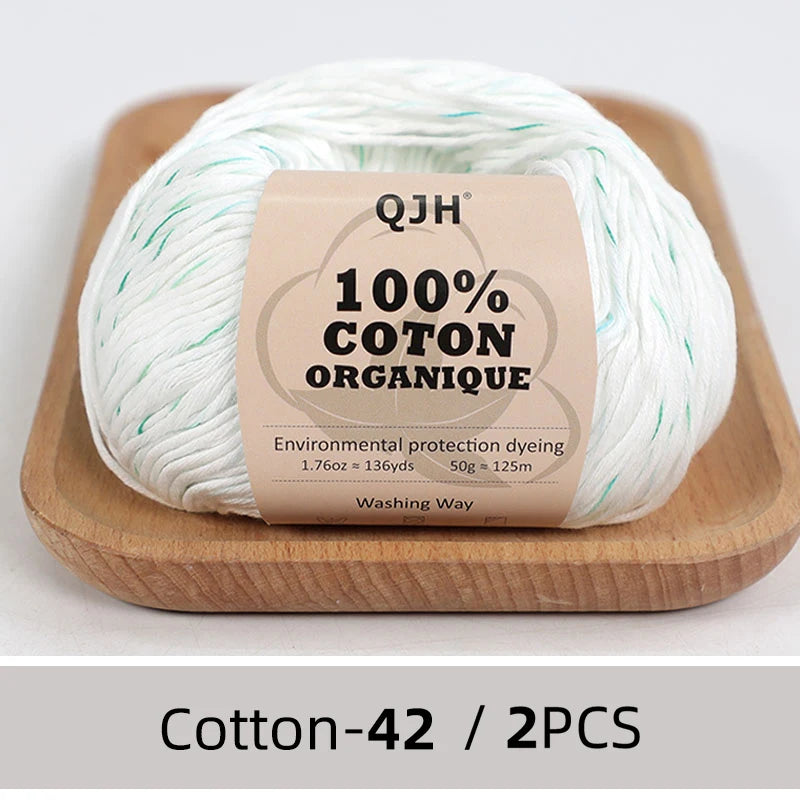 100% Organic Cotton Yarn
