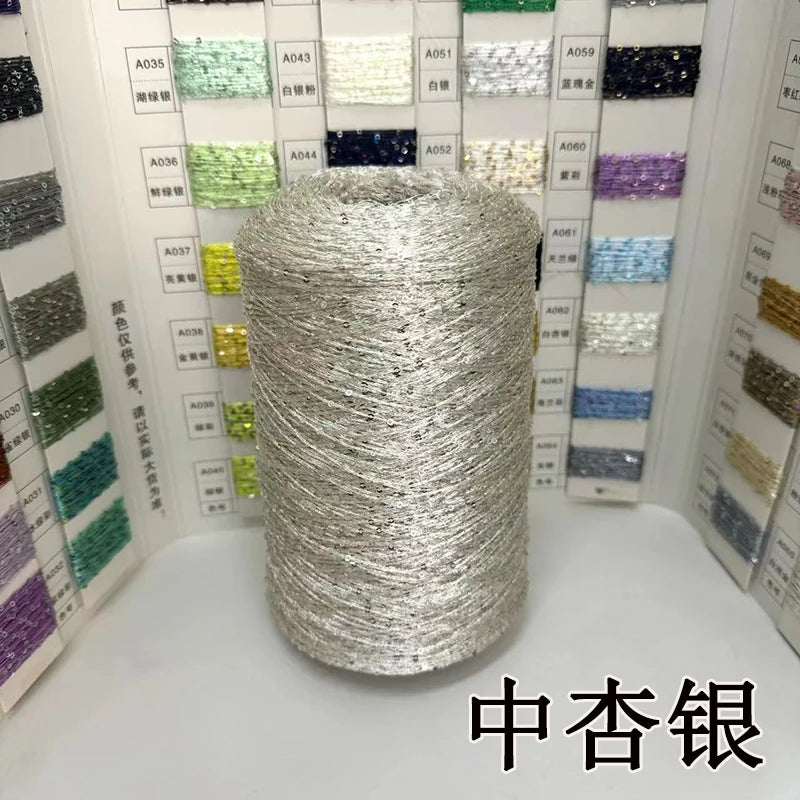 Sequins Beaded Yarn