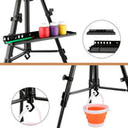 Painting Triangle Easel Hand-cranked Model Height Adjustable