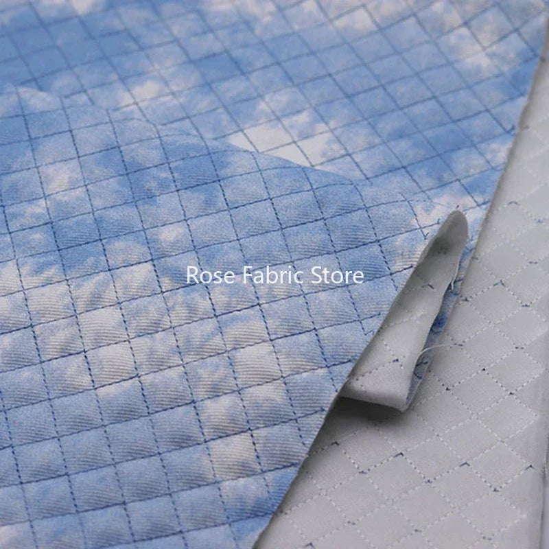 Quilted Embroidery Fabric