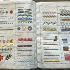Sewing exercise book, embroidery needle, sewing thread, sewing book