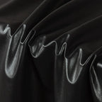 Black Leather Fabric Cotton