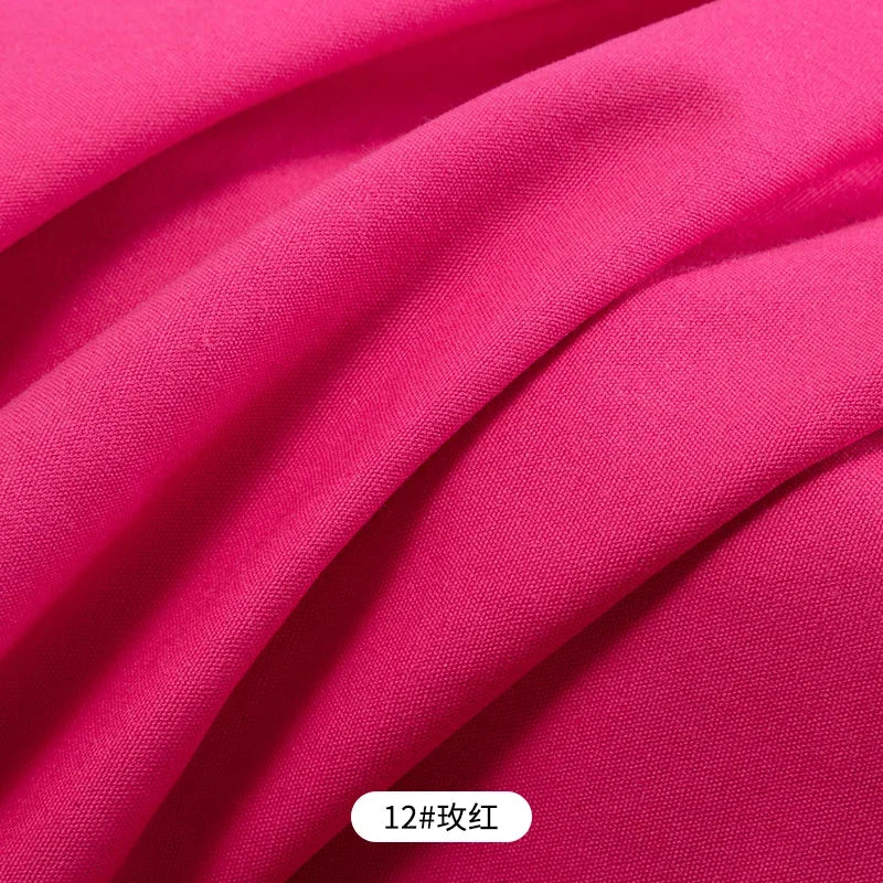 100% Cotton Canvas Fabric Plain