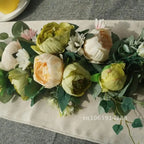 Artificial Flower Wreath Door Decoration