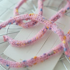 3 Yards Colorful Yarn Knitting Stripe