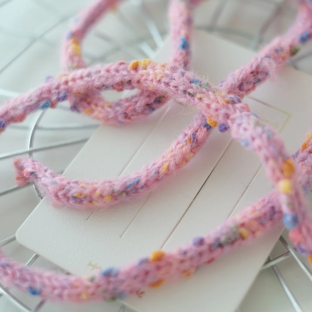 3 Yards Colorful Yarn Knitting Stripe