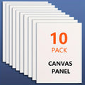 10-Pack 7x9.45 Inch Premium Thick Canvas Panels