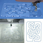 1 Pc New Practical Essential Templates For Free Motion Quilting