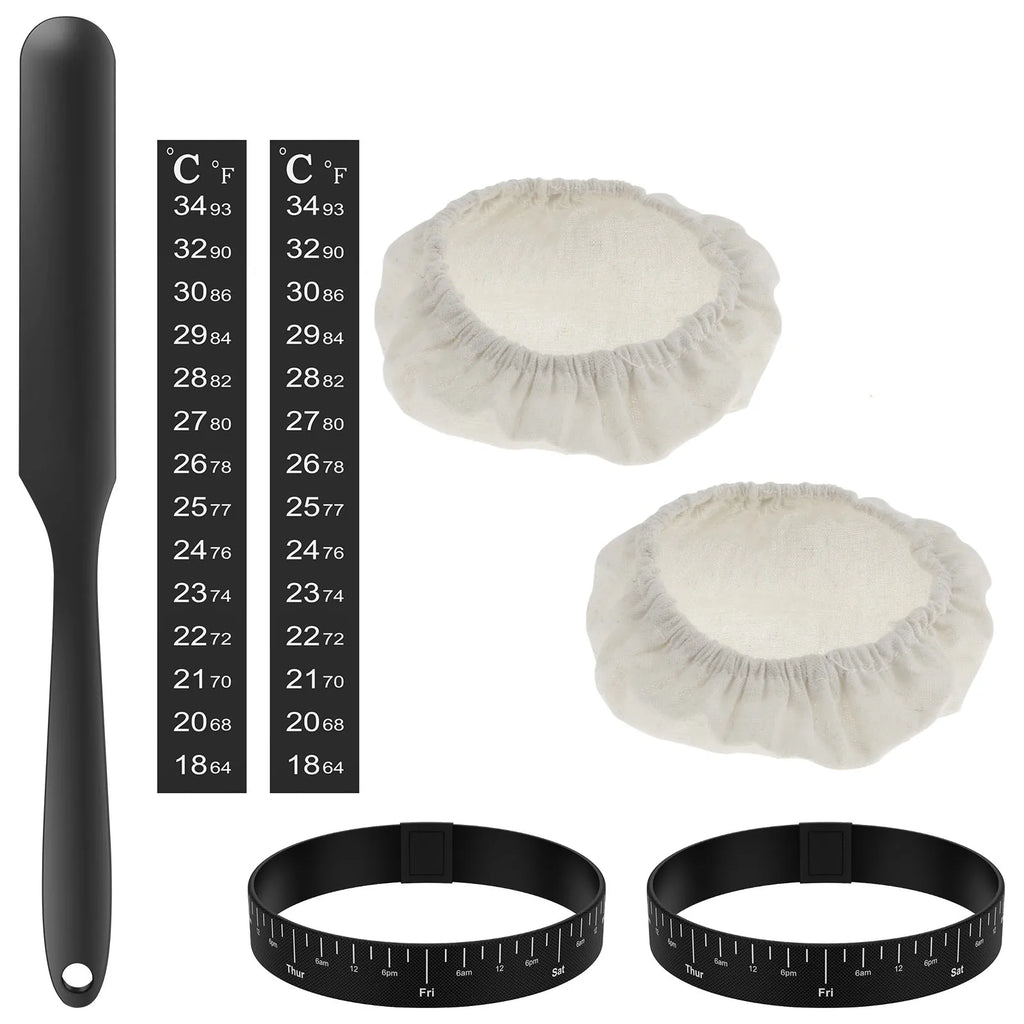 Dough Starter Jar Sourdough Fermentation Container Accessories