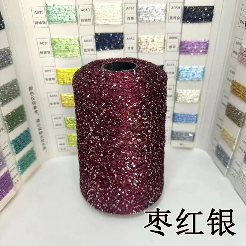 Sequins Beaded Yarn