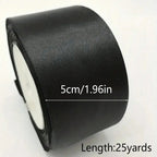 black ribbon 1-5cm wide