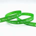 5yards/Lot 10mm Christmas Ribbon