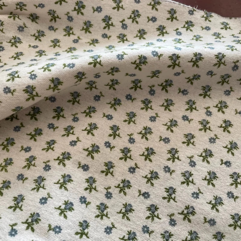 Floral print spring and autumn cotton fabric