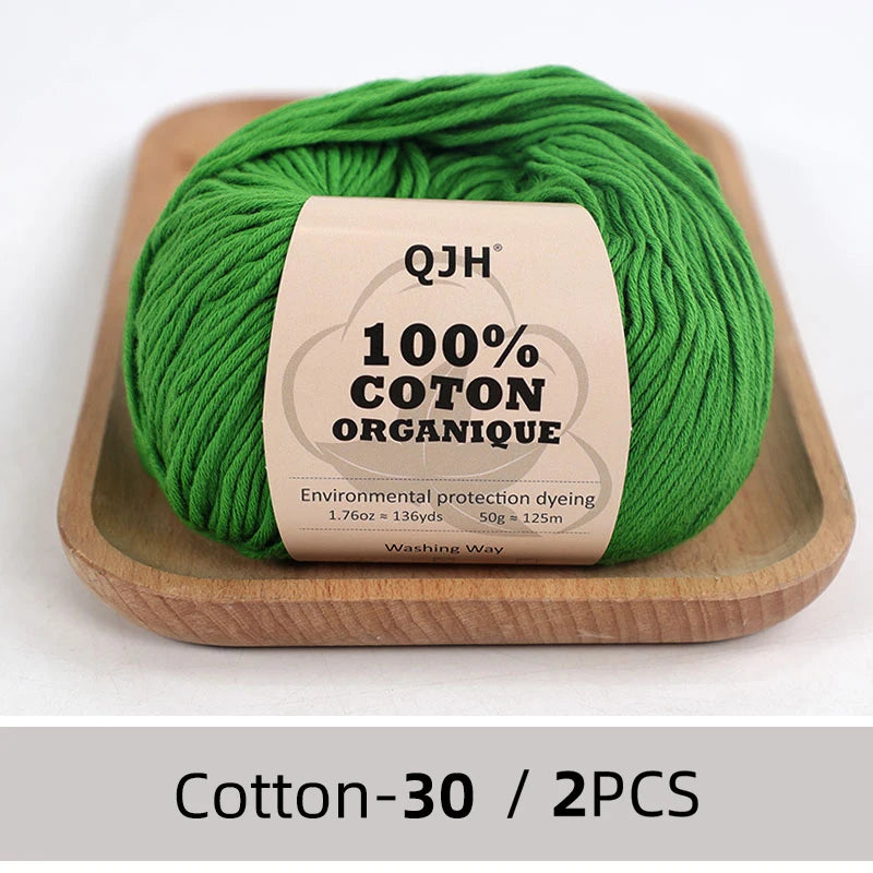 100% Organic Cotton Yarn