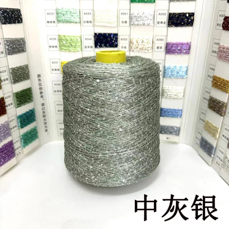 Sequins Beaded Yarn