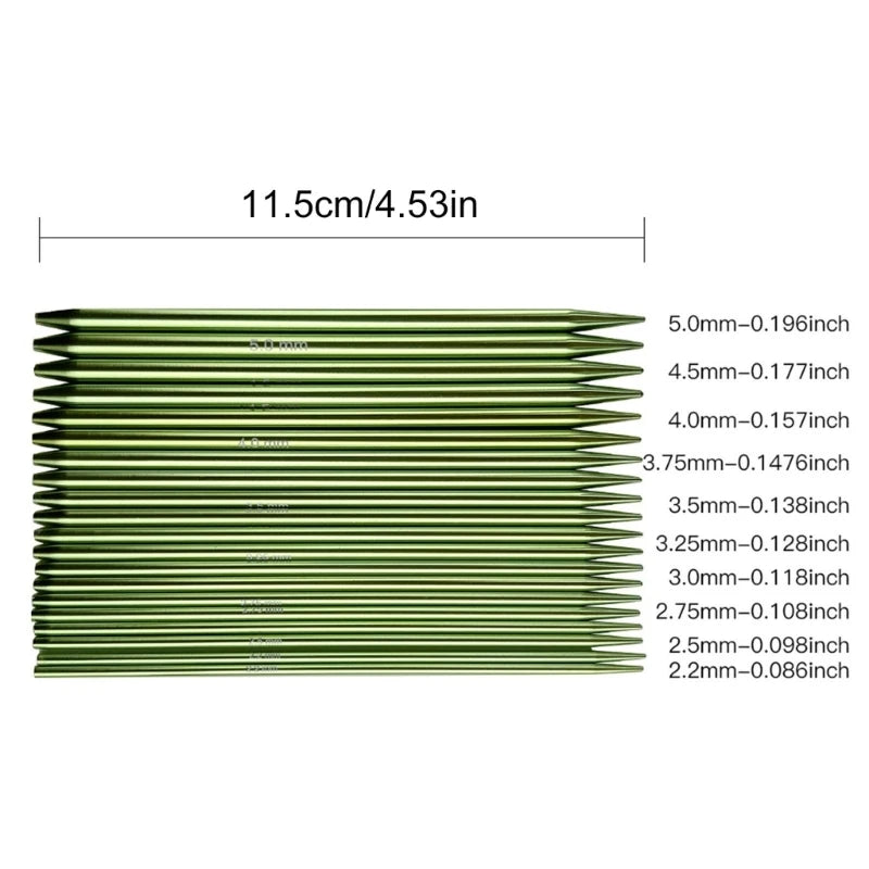Circular Knitting Needle Set 2.2mm-5.0mm
