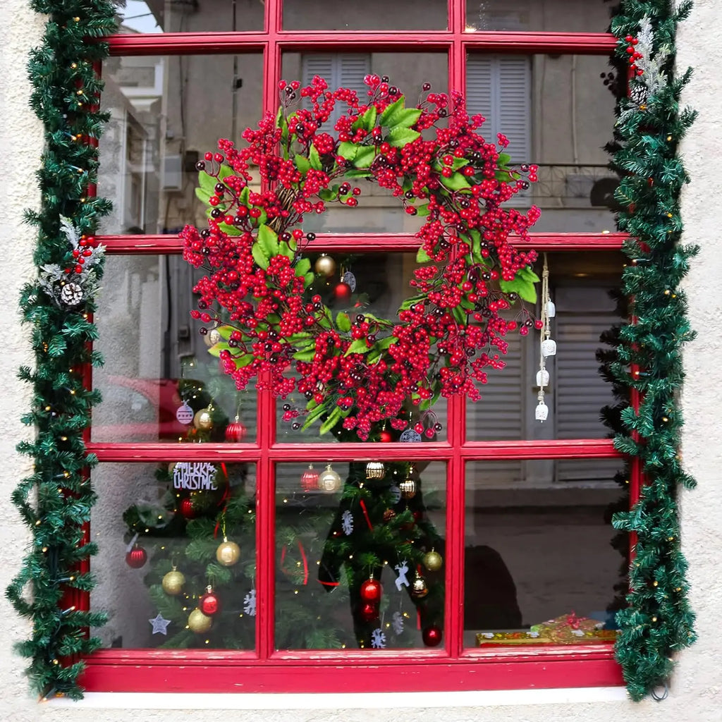 Christmas Red Berry Wreath