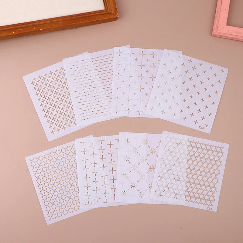 Embroidery Stencils Quilting Templates Set