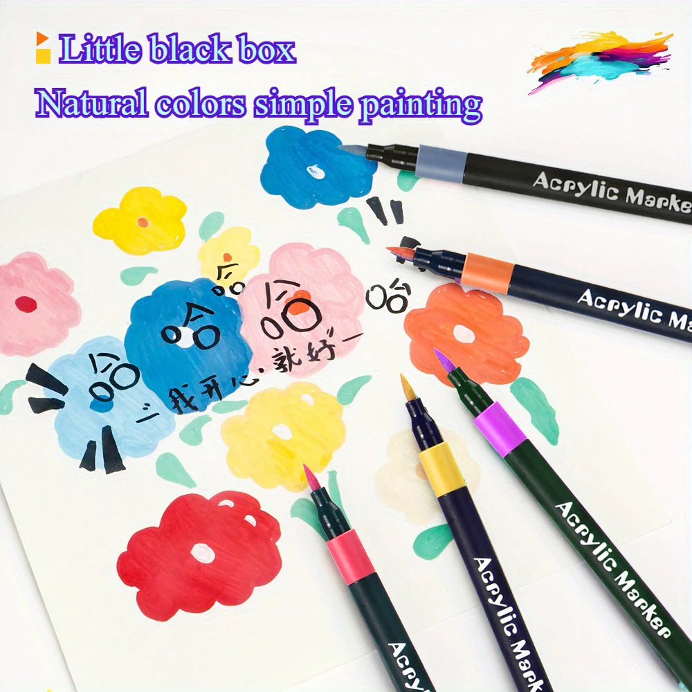 12/24/36/48 Colors Art Acrylic Markers