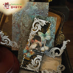 76pcs/lot Memo Pads Material Paper Memories of Baroque Collection