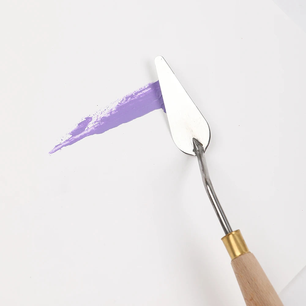 5pcs/set Painting Palette Stainless Steel Art Spatula