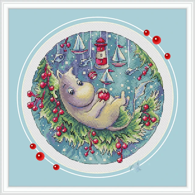 Homefun Cross Stitch Kit Packages NOT PRINTED