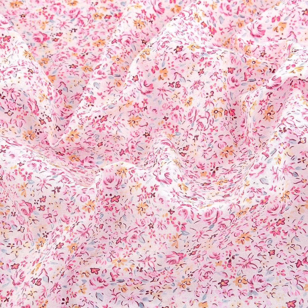 Lovely Fresh Red Printed Cloth 100% Cotton Fabric