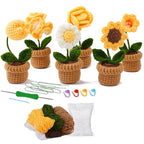 Flower Crochet Knitting Kit Tulip