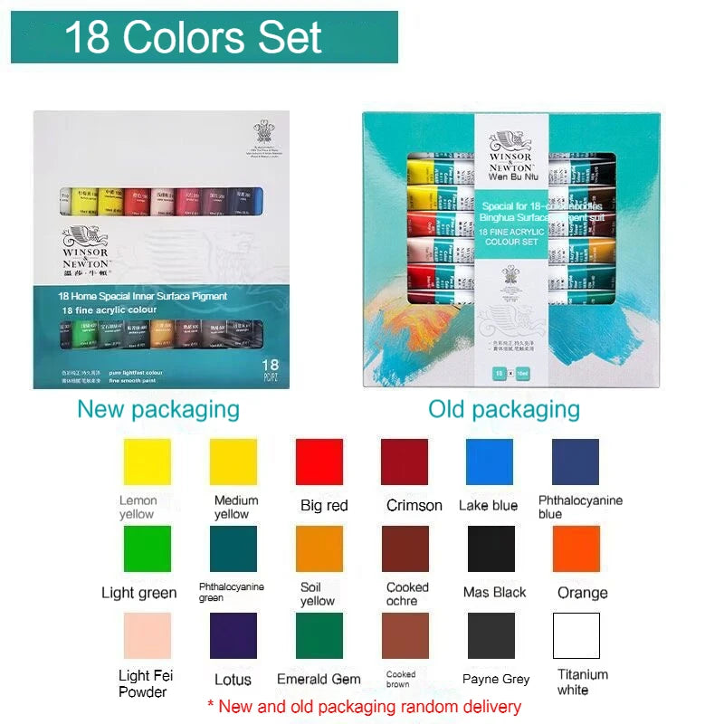 12-36 Colors Professional Acrylic Paints Set