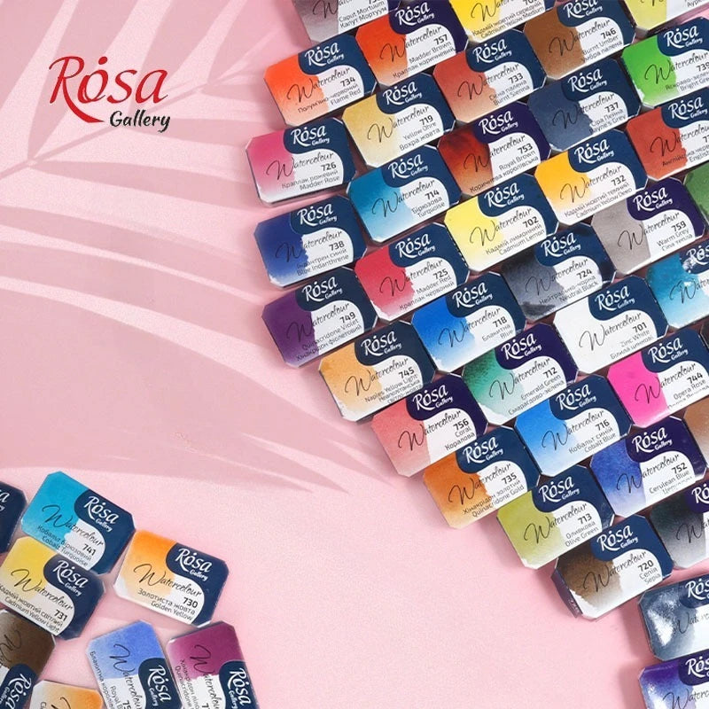 ROSA Artist-grade Solid Watercolor Paint Full Block 2.5ML