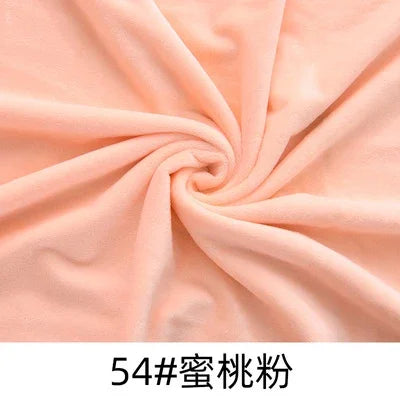 50x50cm/150x50cm 1mm Pile Cotton Doll Skin Fabric