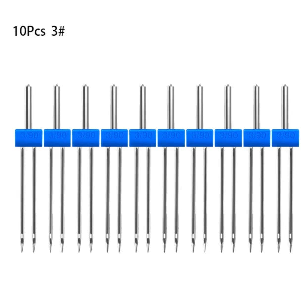 12/10/4PCS Sewing Machine Double Twin Needles