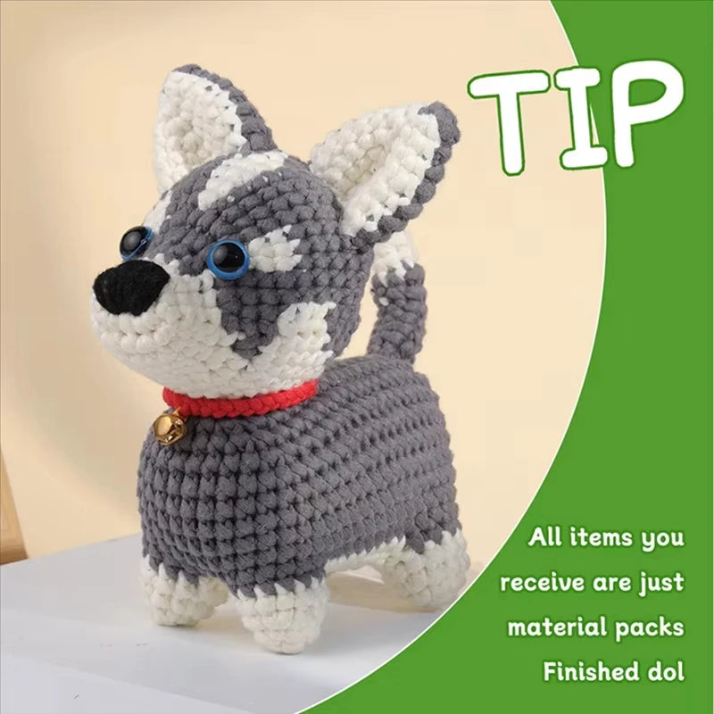 Handmake Yarn Crocheting Materials Kit