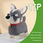 Handmake Yarn Crocheting Materials Kit