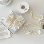 Bohemian Pleated Fabric Ribbon