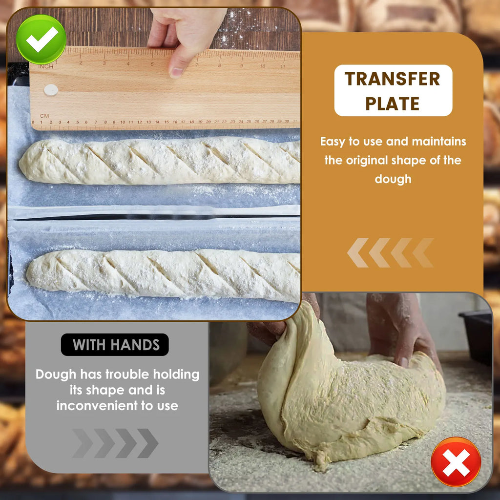 Baguette Transfer Peel Beech Wood