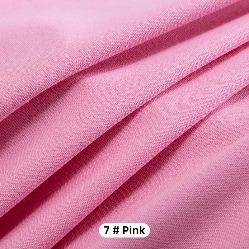100% Cotton Canvas Fabric Plain