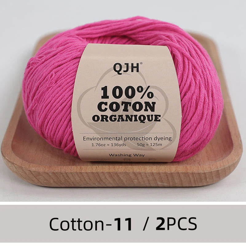 100% Organic Cotton Yarn