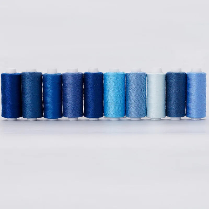 10 Rolls / Set Polyester 402 Sewing Thread